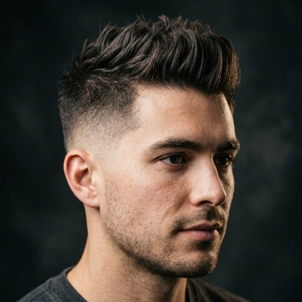 Faux Hawk Triangle Face