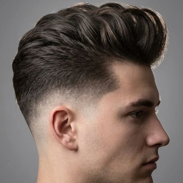 Long Quiff Fade