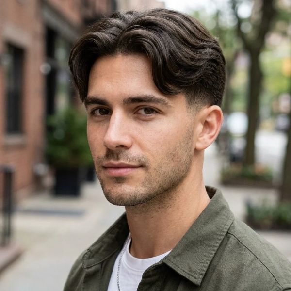 Middle Part with Taper