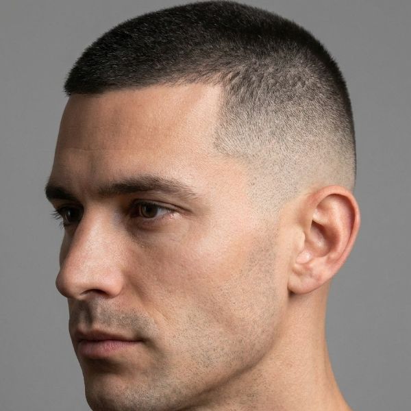 Skin Fade Low Taper Fade Buzz Cut