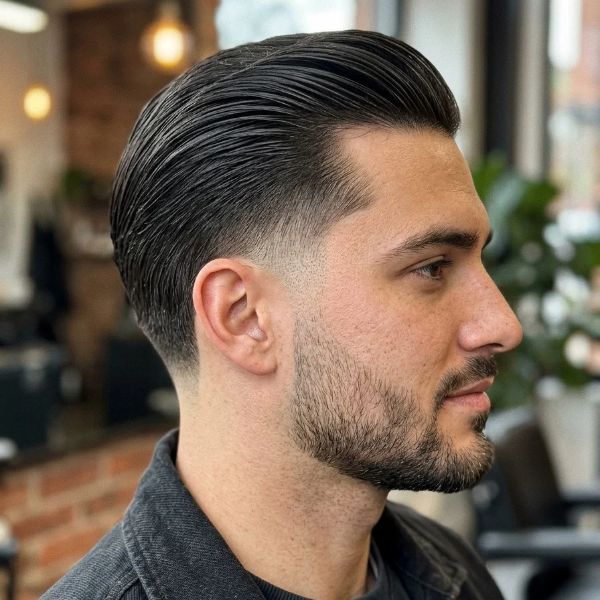 Slick Back Burst Fade Taper