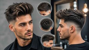 Textured Quiff Hairstyle