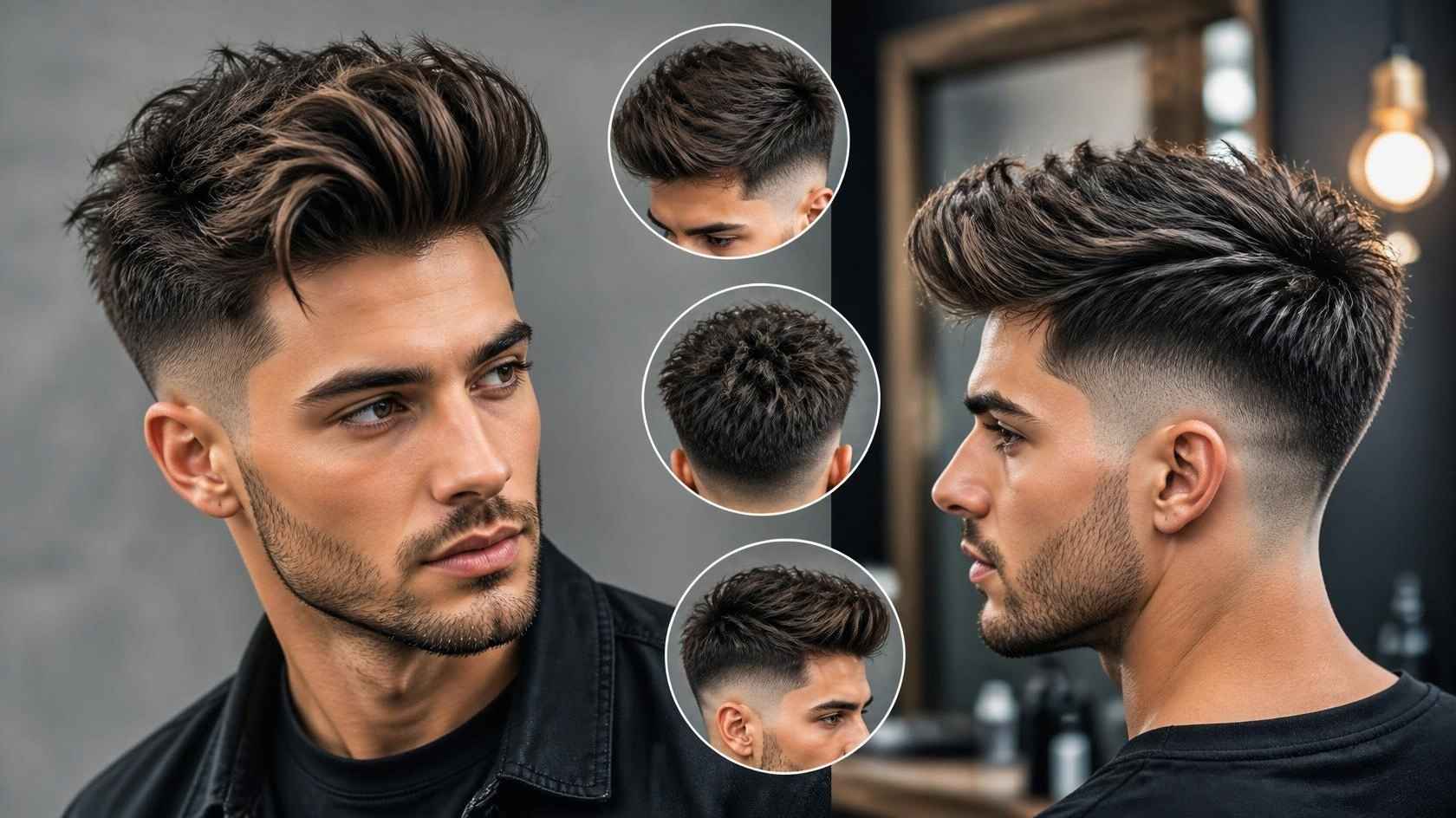 Textured Quiff Hairstyle